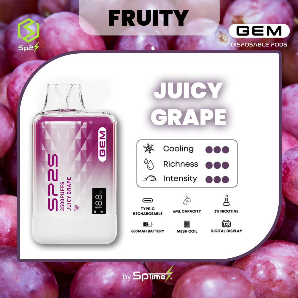 GEM Disposable 3500 Puff - Juicy Grape-image
