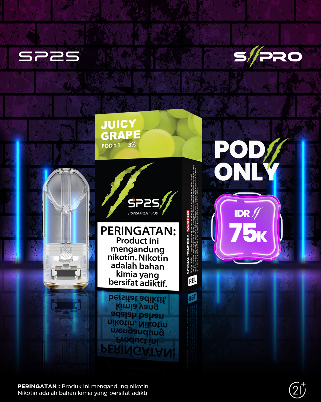SII PRO Cartridge 2ml Juicy Grape-image