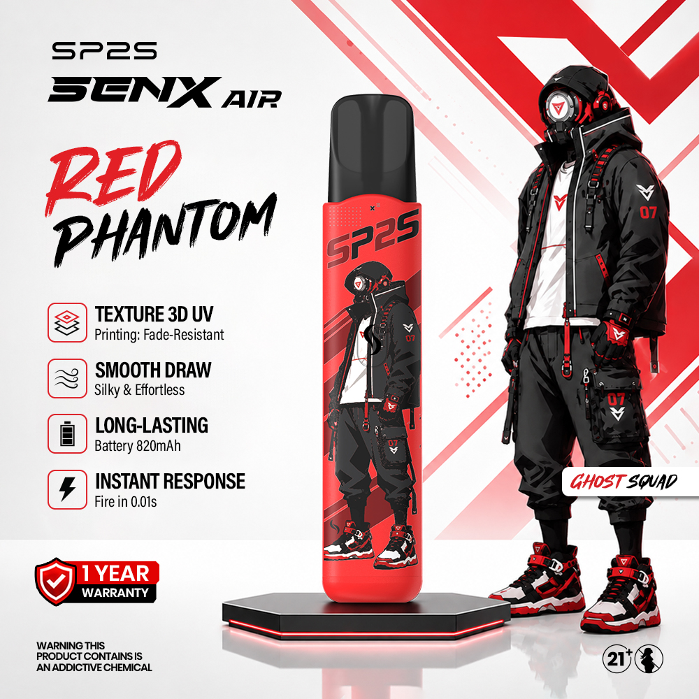 SP2S SENX AIR STARTERKIT - RED PHANTOM-image